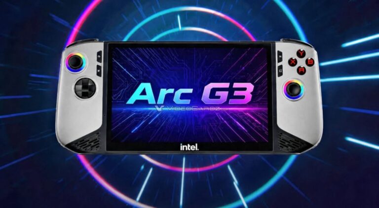 מחשב גיימינג נייד עם Intel Arc G3
